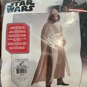 Rubie’s Adult Luke skywalker costume. OS.